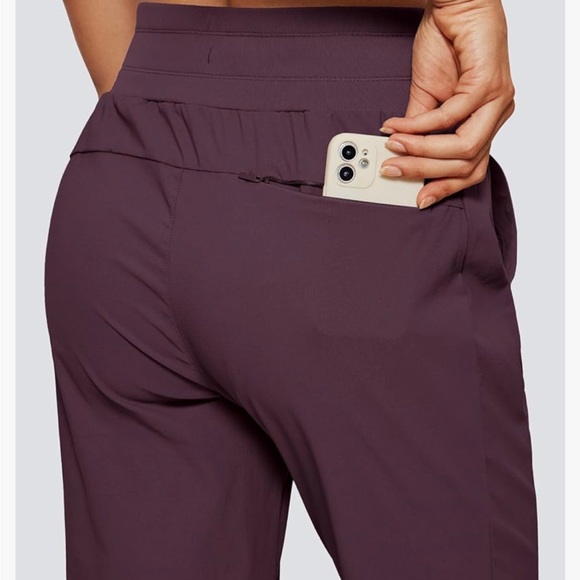 Lululemon dupe jogger burgundy arctic plum Medium - Picture 6 of 6